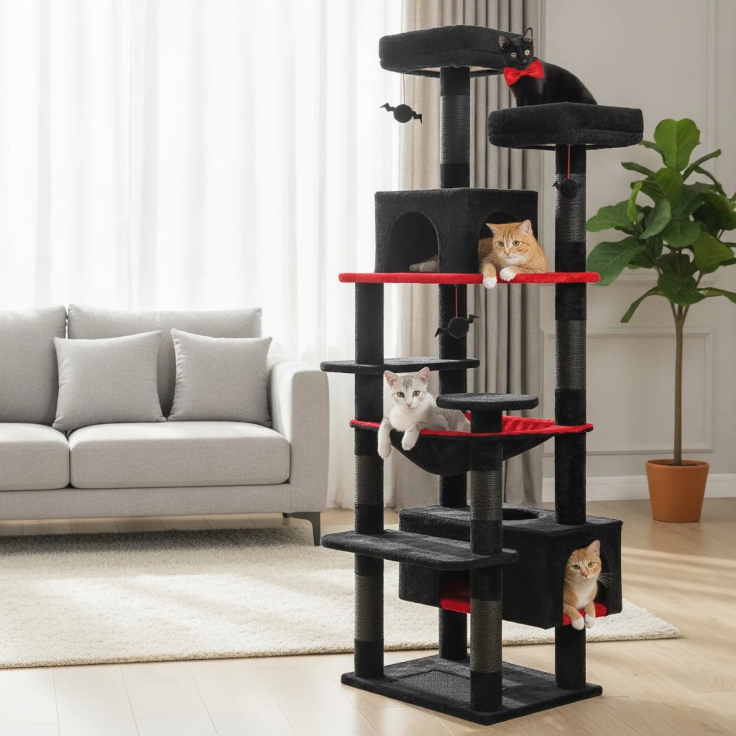 Arbre à Chat XXL PAWZ Road pour Grands Félins