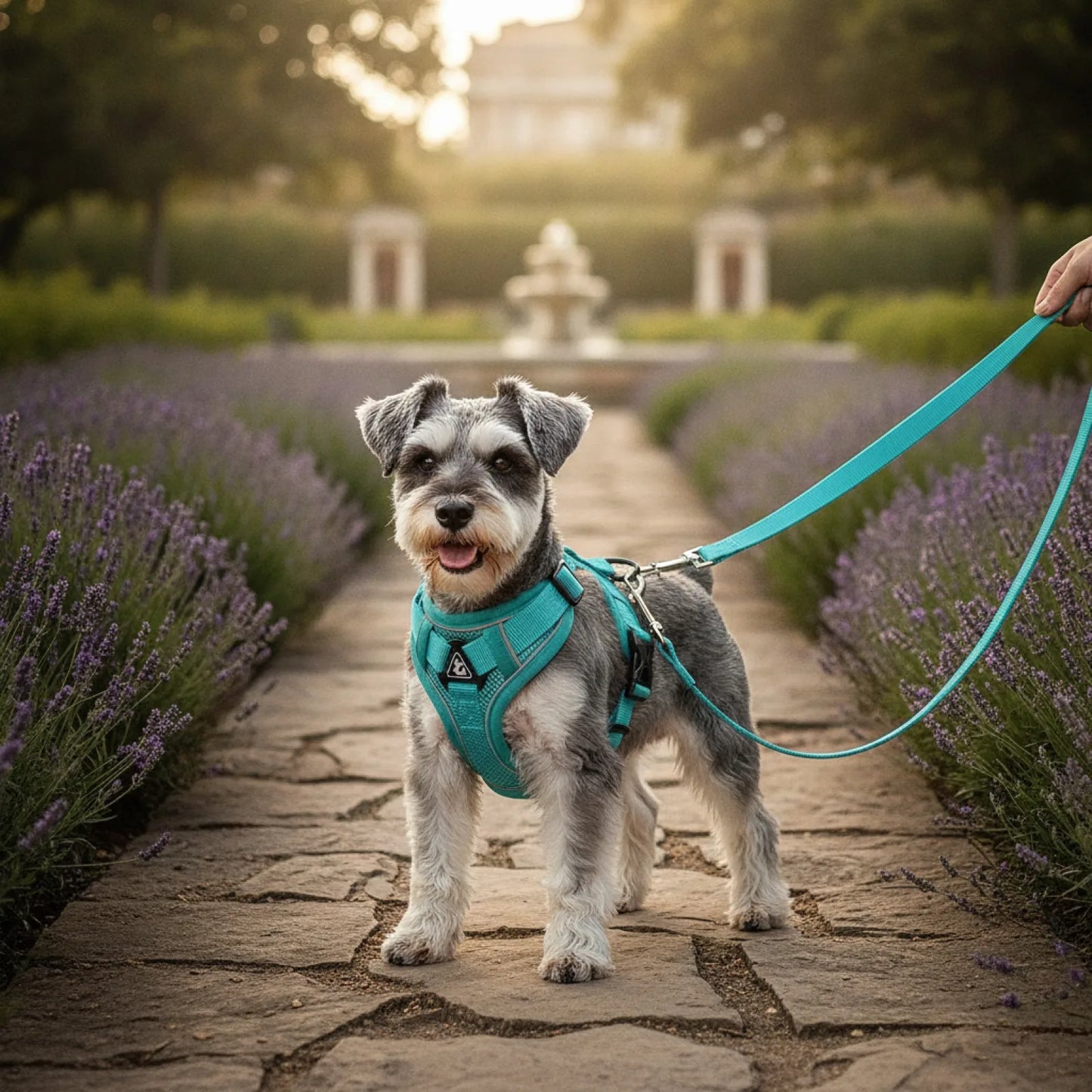 Harnais & Laisse Réfléchissant pour Chiens et Chats