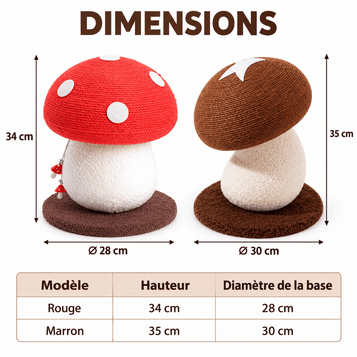 Griffoir Chat Champignon – ChampiGriffe