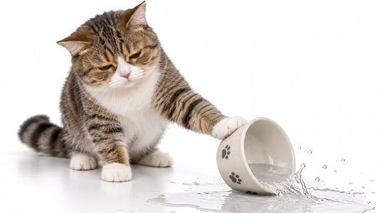 Pourquoi mon chat refuse-t-il de boire dans sa gamelle ?