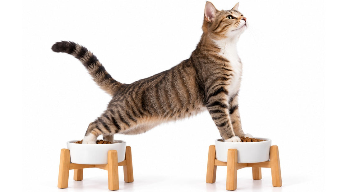 Pourquoi surélever la gamelle du chat ?