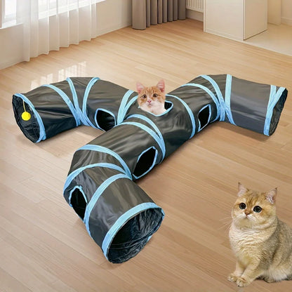Tunnel Dragon pour Chat - Jeu et Exploration
