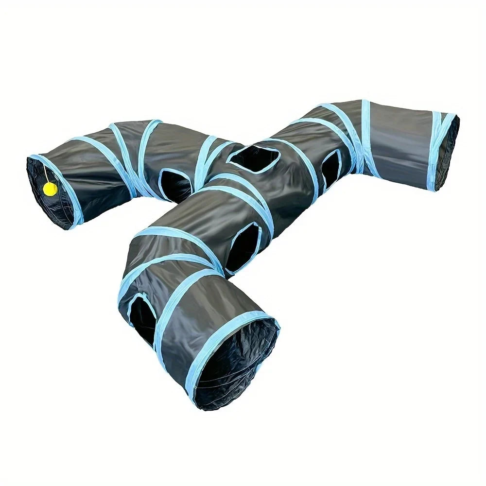 Tunnel Dragon pour Chat - Jeu et Exploration
