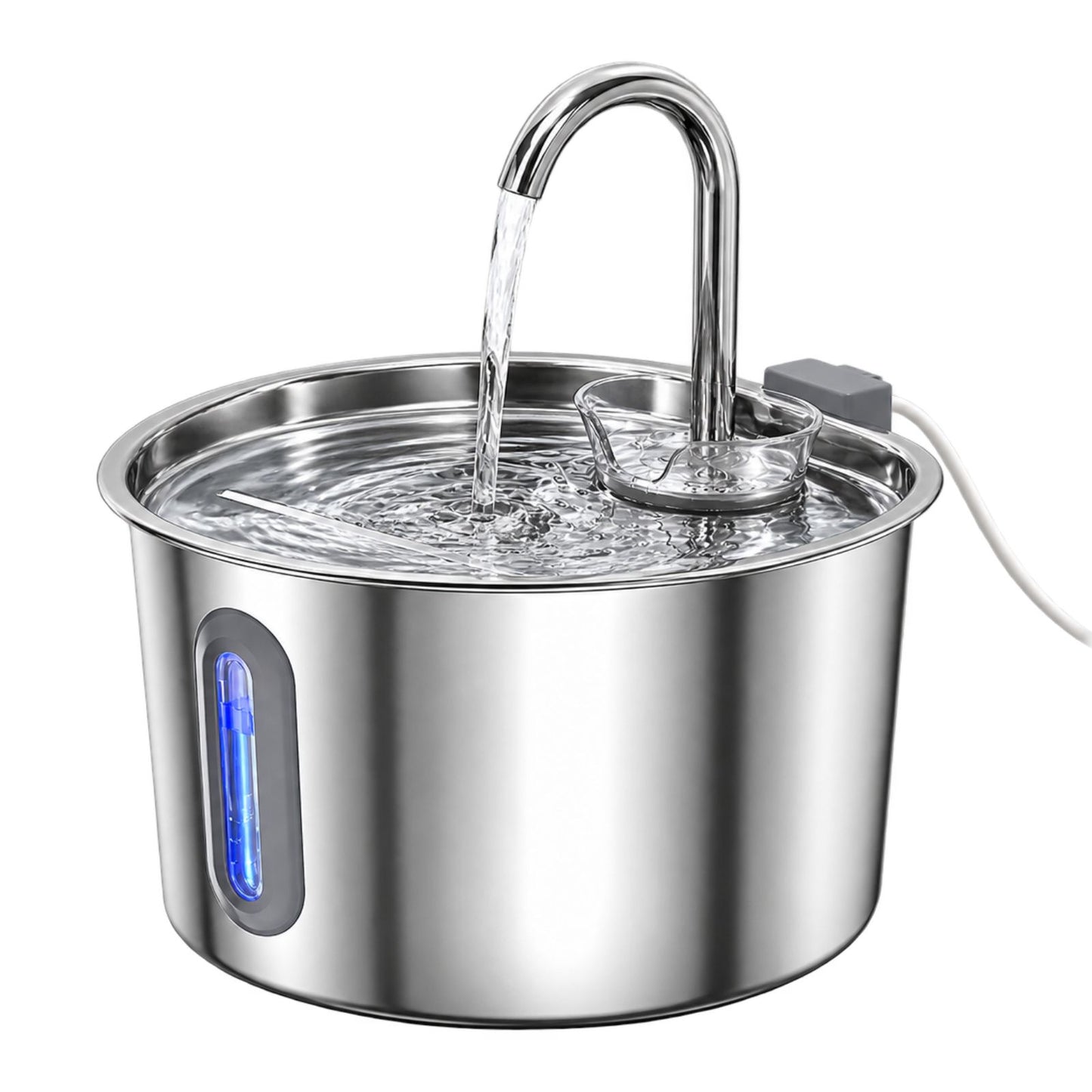 Fontaine à Eau Chat Inox 2.2L