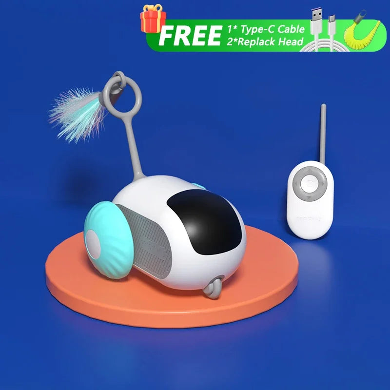 Voiture Jouet Interactive pour Chat