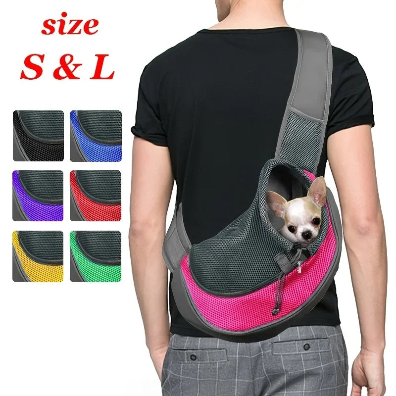 Sac à Dos Respirant pour Chien (jusqu'à 20kg)