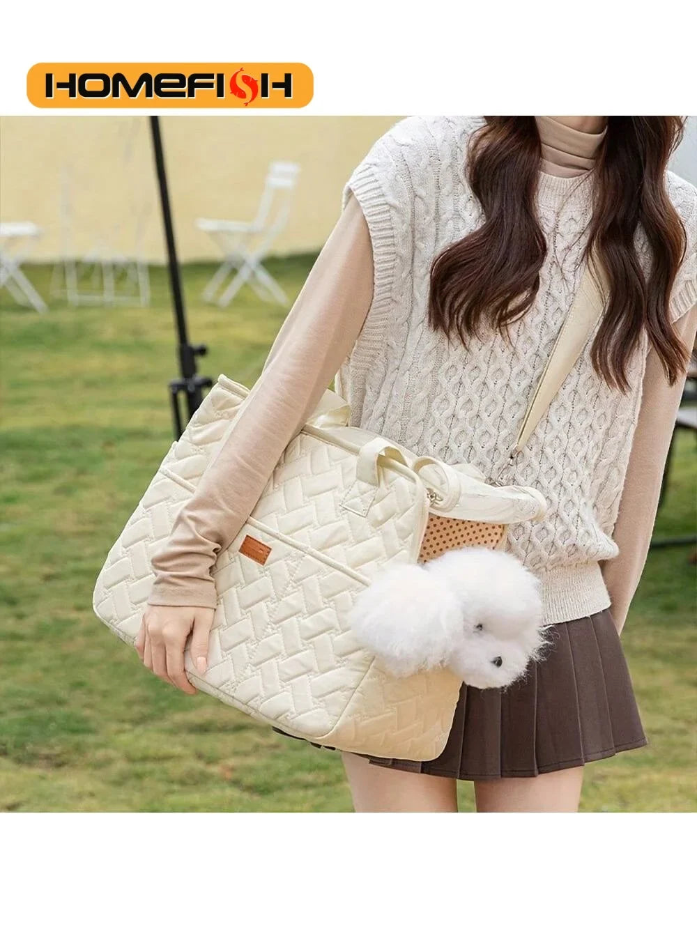 Sac de Transport Respirant pour Petit Chien & Chat