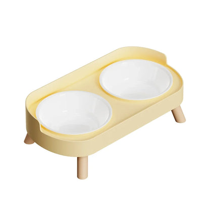 Gamelle Double Réglable Céramique pour Chat & Chien