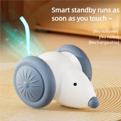 Souris Électrique Interactive pour Chat
