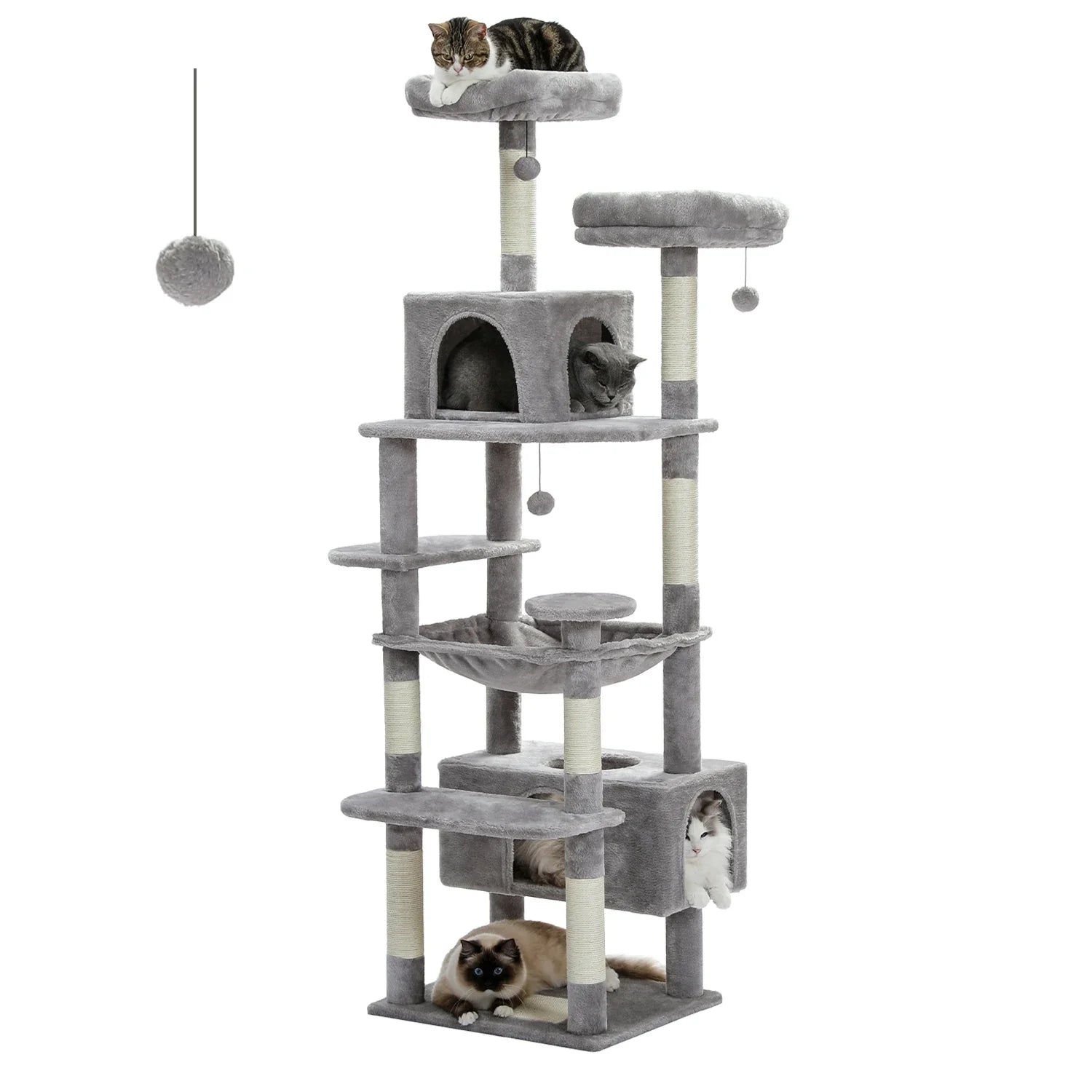Arbre à Chat Géant PAWZ Road 8 Niveaux