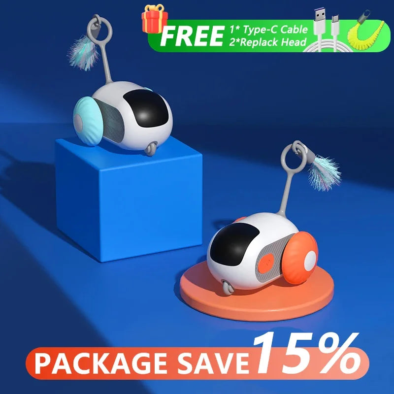 Voiture Jouet Interactive pour Chat