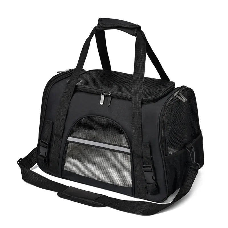 Sac de Transport Pliable Respirant pour Animaux