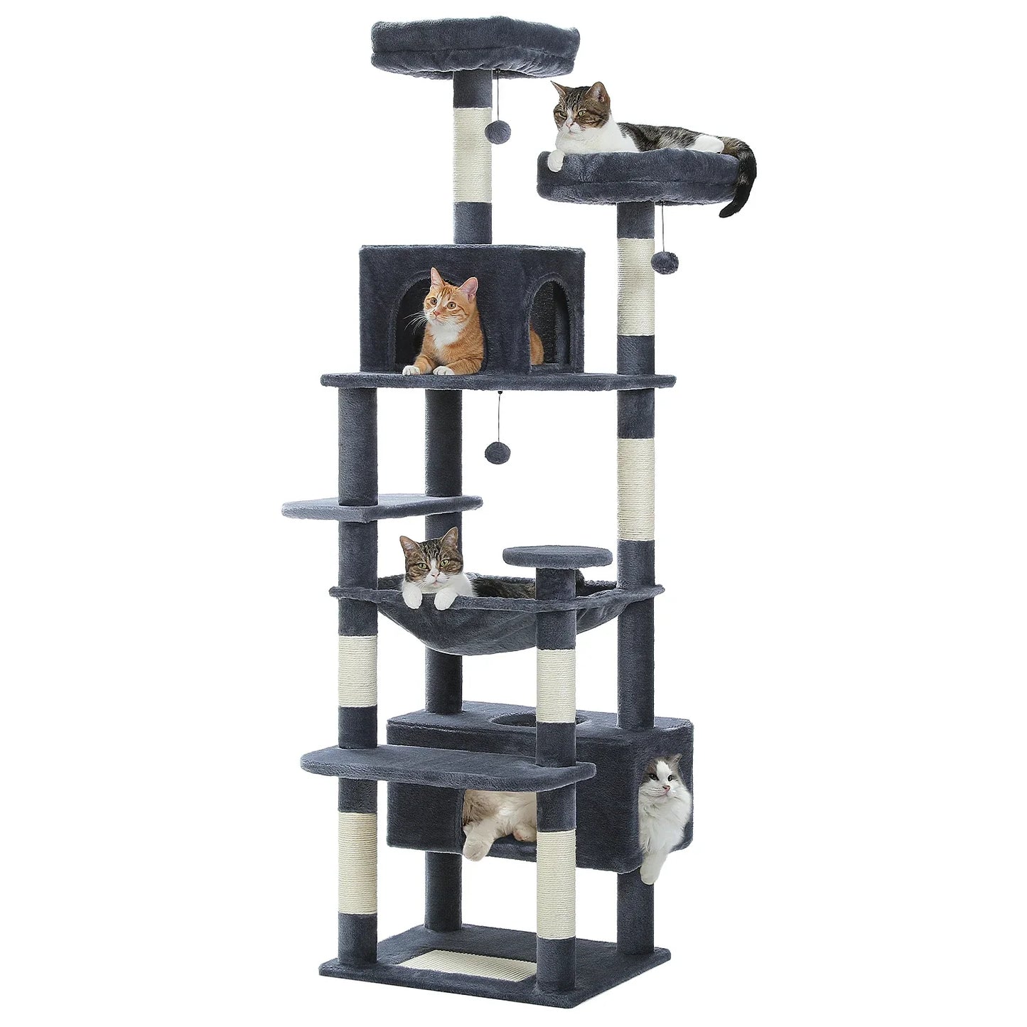 Arbre à Chat PAWZ Road Grand Modèle pour Plusieurs Chats