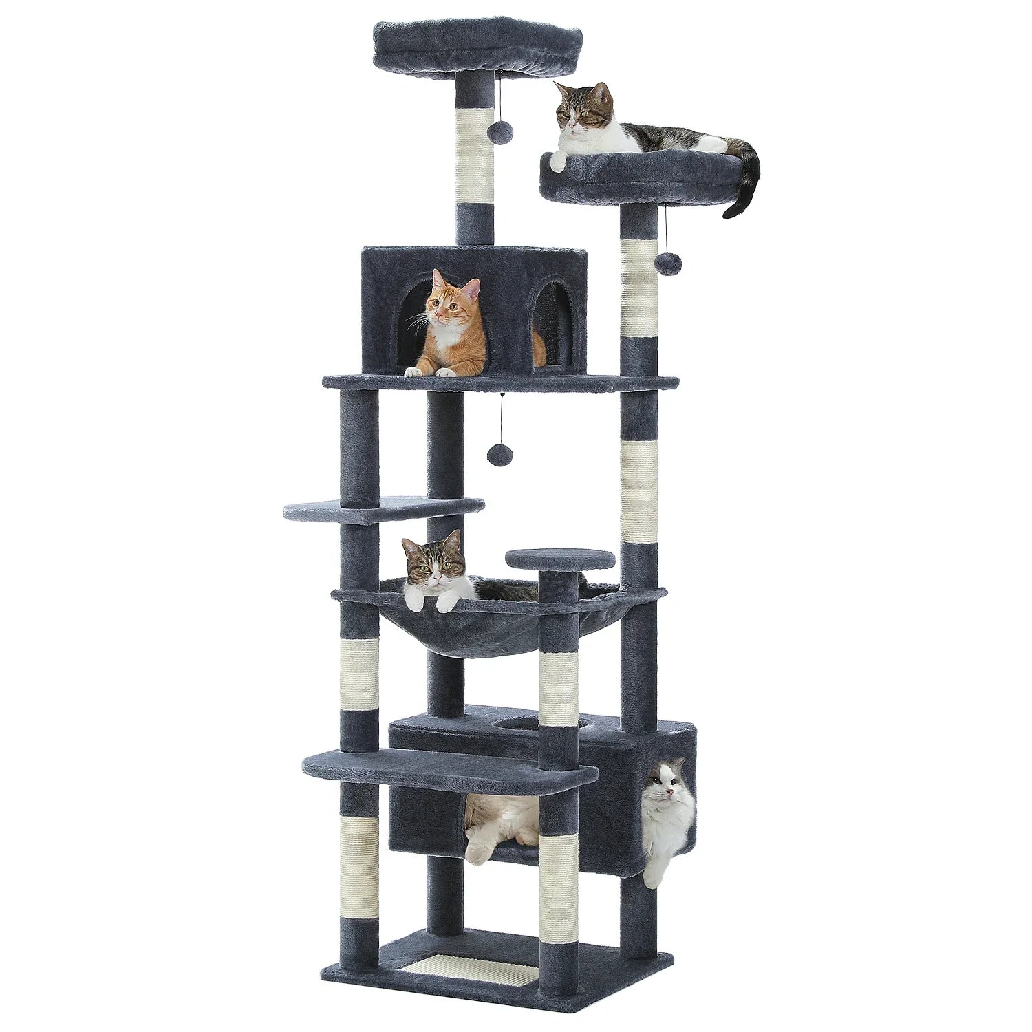 Arbre à Chat PAWZ Road Grand Modèle pour Plusieurs Chats