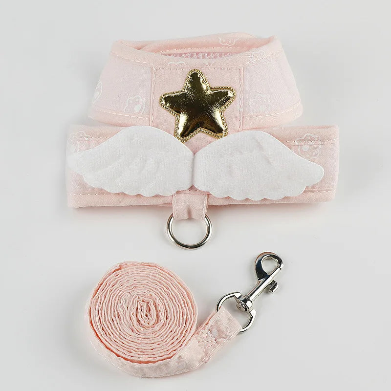 Harnais Angel Wing pour Chat, Petit Chien et Lapin