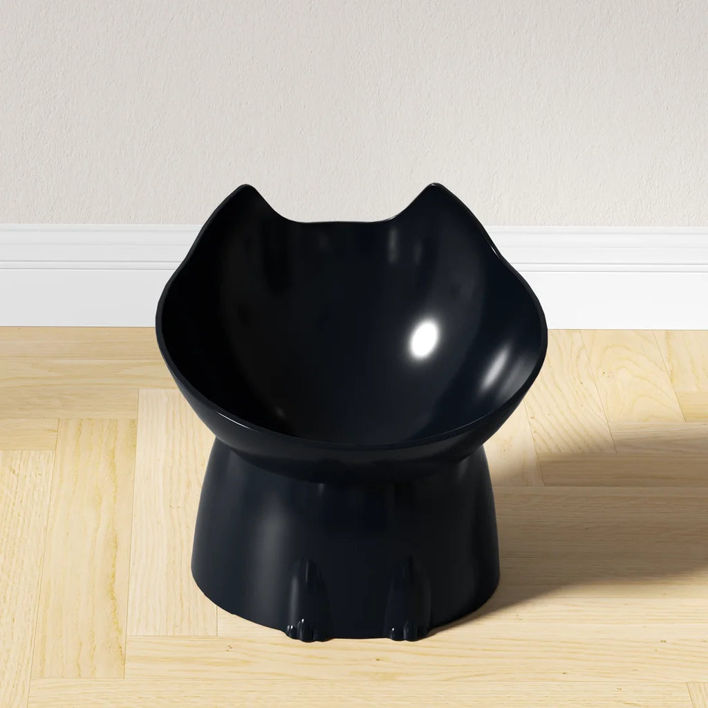 Gamelle surélevée inclinée pour chat