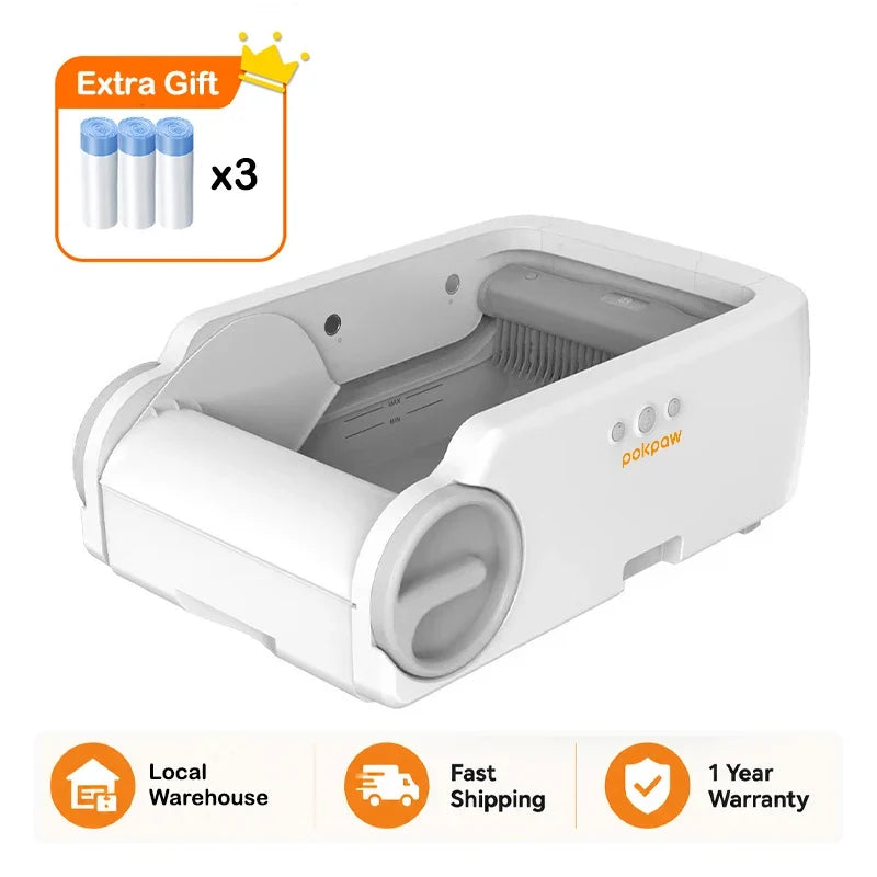 Pokpaw CL27 : Litière Automatique Connectée pour Chat