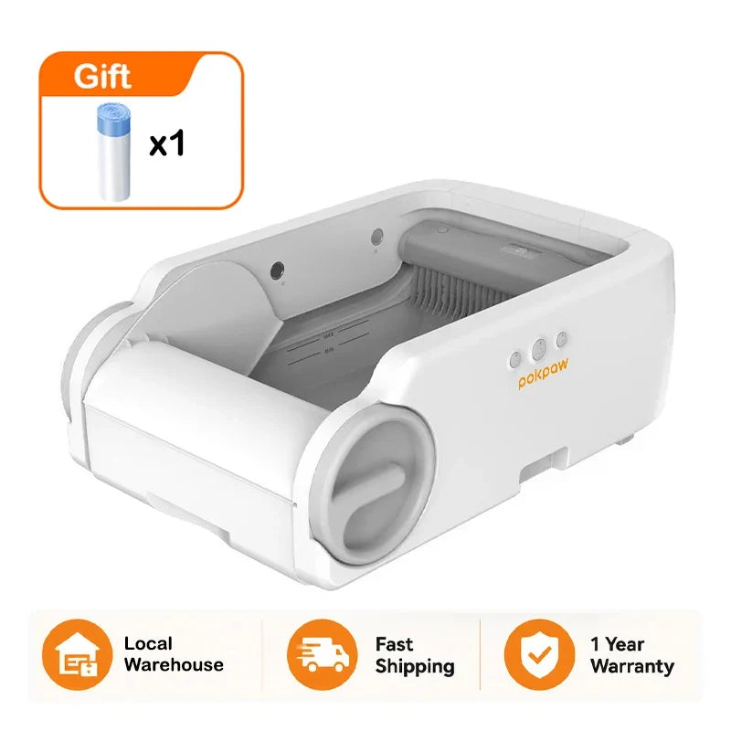 Pokpaw CL27 : Litière Automatique Connectée pour Chat