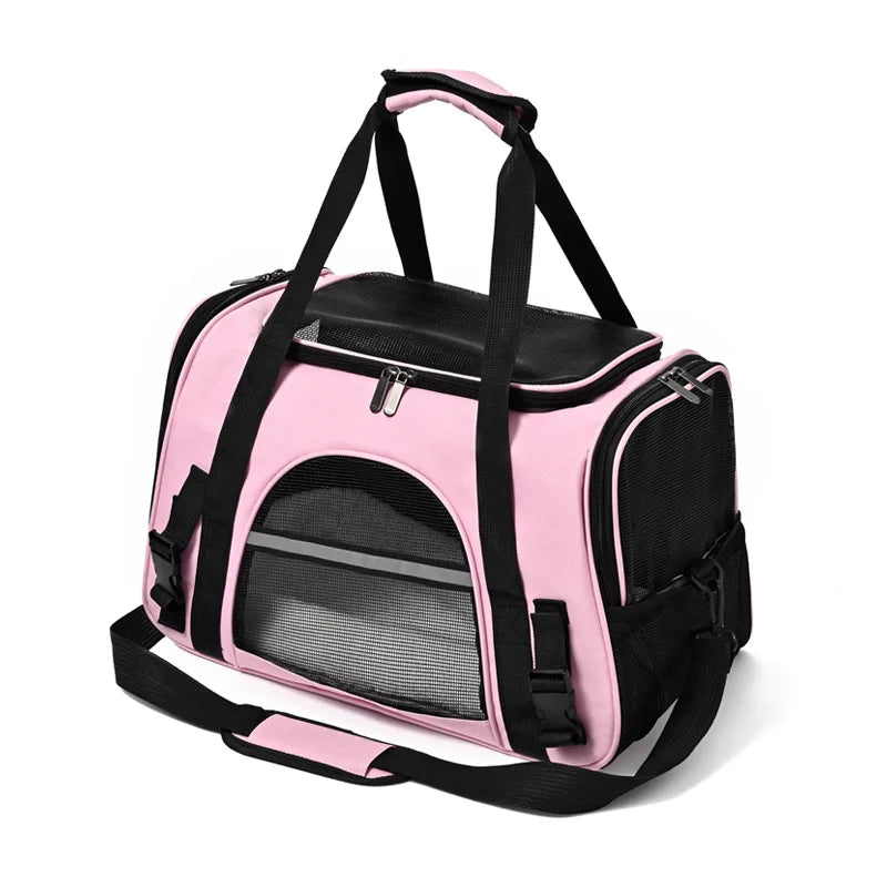 Sac de Transport Pliable Respirant pour Animaux