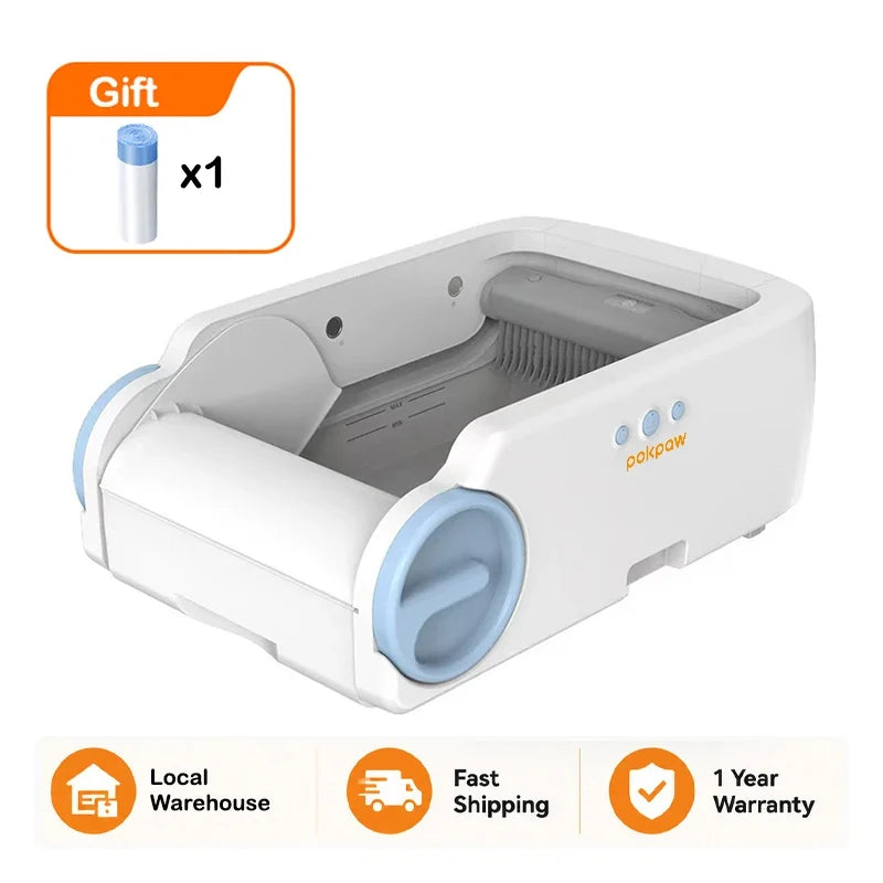 Pokpaw CL27 : Litière Automatique Connectée pour Chat