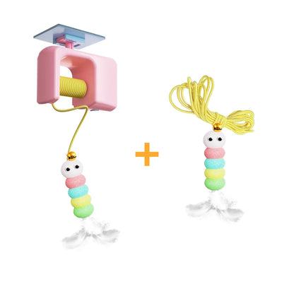 Jouet Interactif Électrique pour Chat - Double Corde