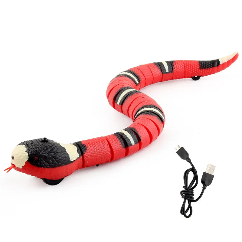 Serpent Jouet Interactif Automatique pour Chat
