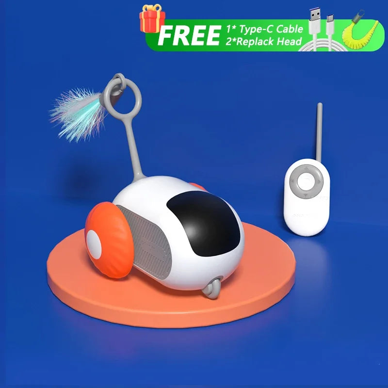 Voiture Jouet Interactive pour Chat