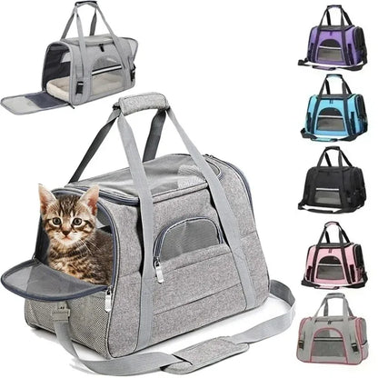 Sac de Transport Pliable Respirant pour Animaux