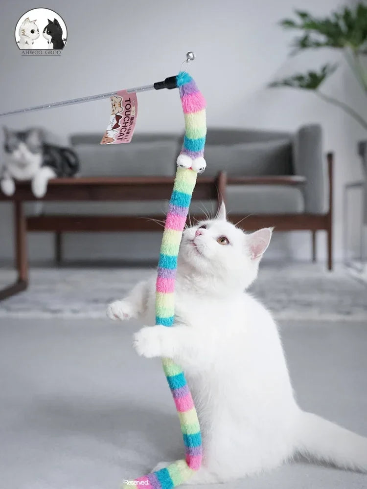 Canne Jouet Papillon pour Chat