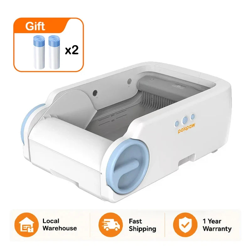 Pokpaw CL27 : Litière Automatique Connectée pour Chat