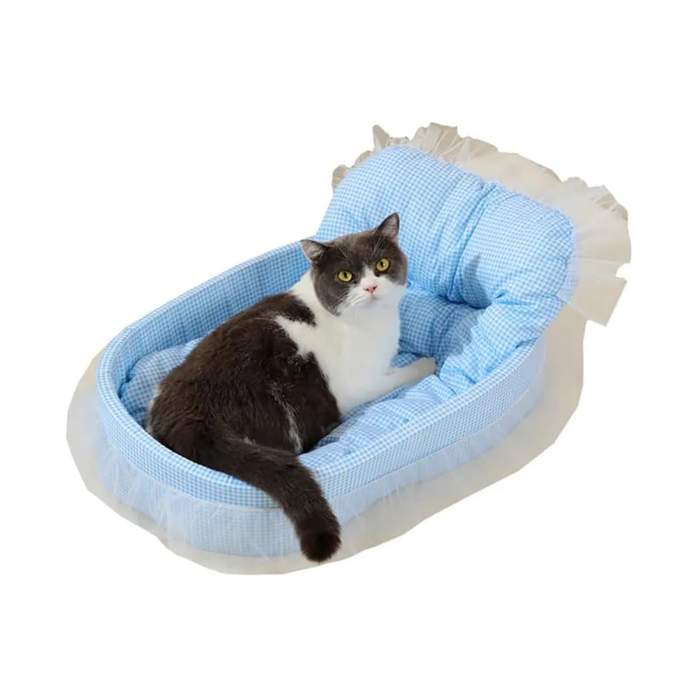 Lit Princesse Peluche pour Chat et Petit Chien