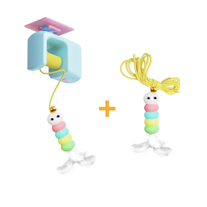 Jouet Interactif Électrique pour Chat - Double Corde