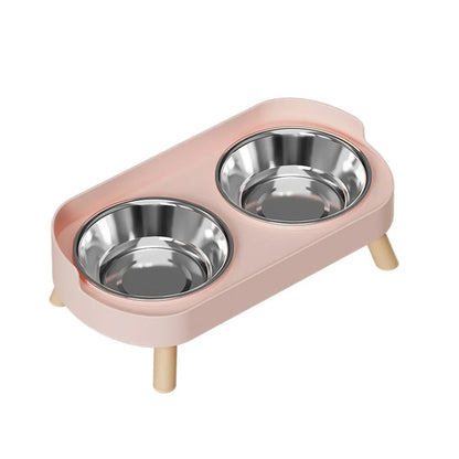 Gamelle Double Réglable Céramique pour Chat & Chien