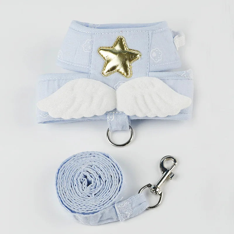 Harnais Angel Wing pour Chat, Petit Chien et Lapin