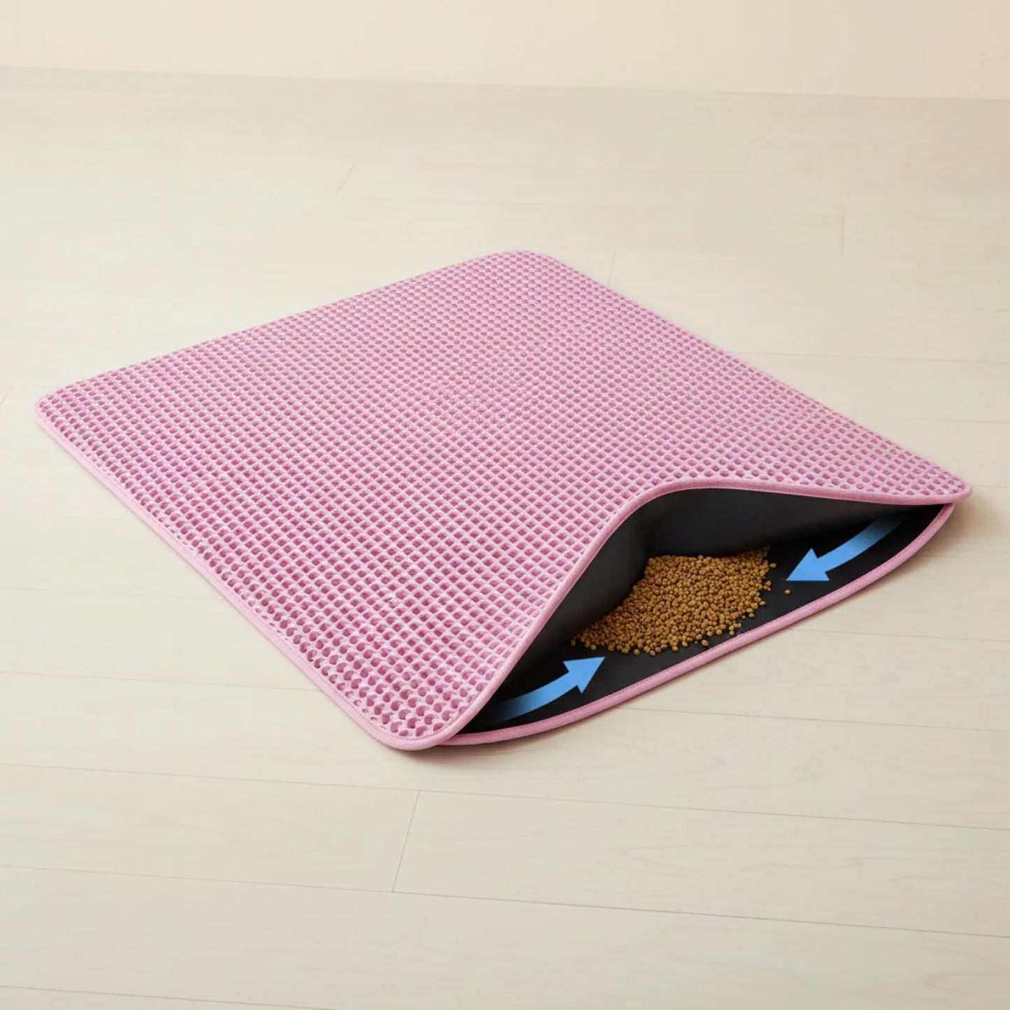 Tapis Litière Chat Double Couche Anti-Salissure