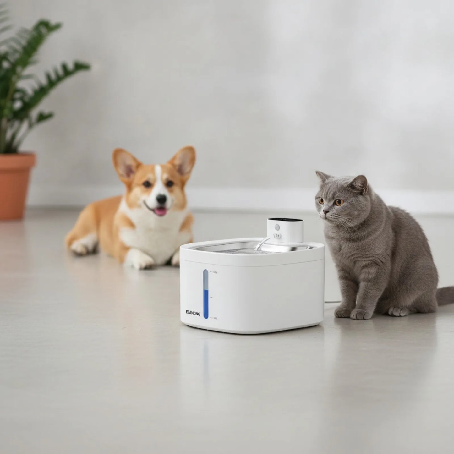 Fontaine à Eau Intelligente ERAMONG 3.6L Acier Inoxydable