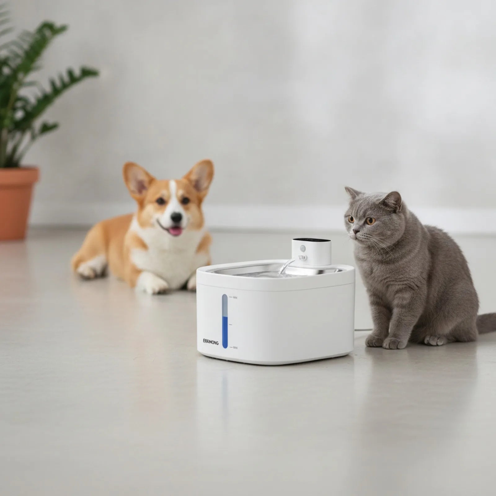 Fontaine à Eau Intelligente ERAMONG 3.6L Acier Inoxydable