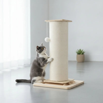 Arbre à Chat Premium Sisal & Bois Massif