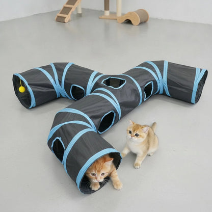 Tunnel Dragon pour Chat - Jeu et Exploration