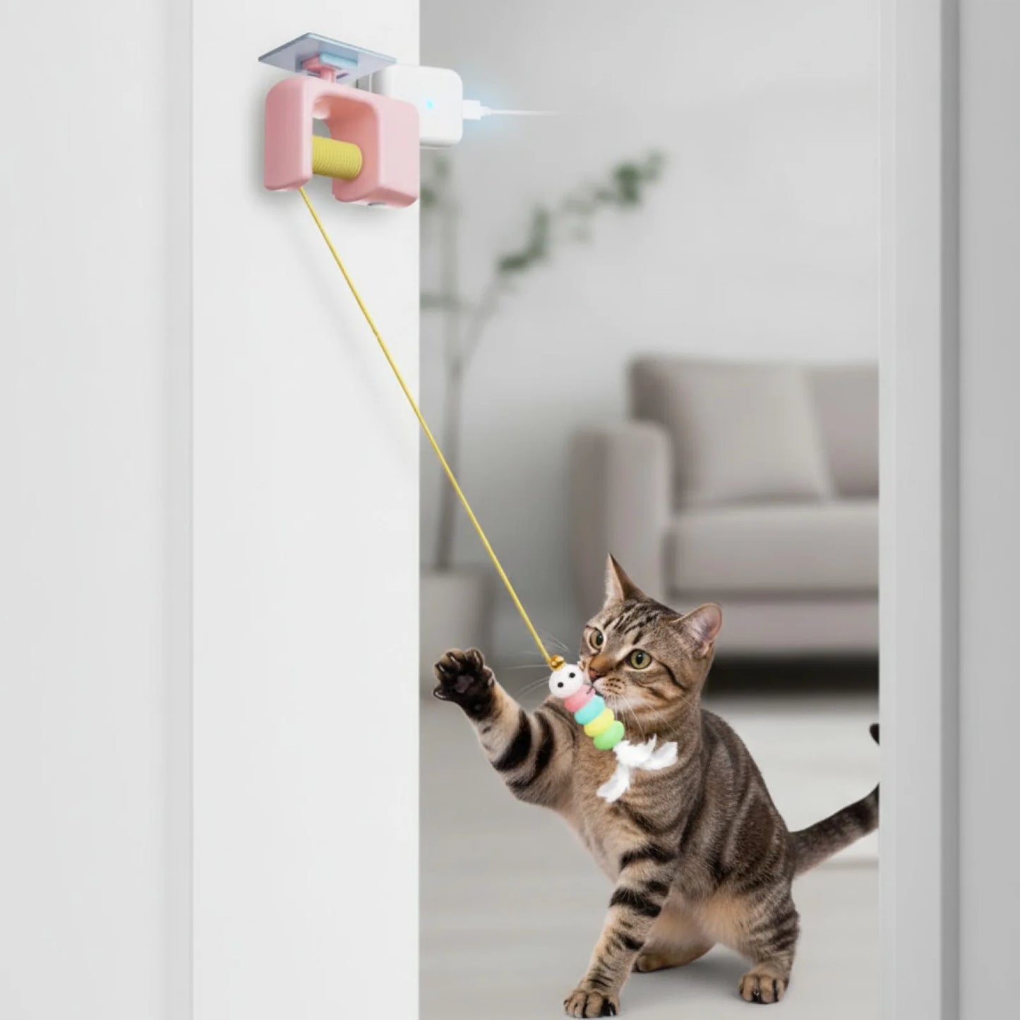 Oiseau Volant Interactif pour Chat