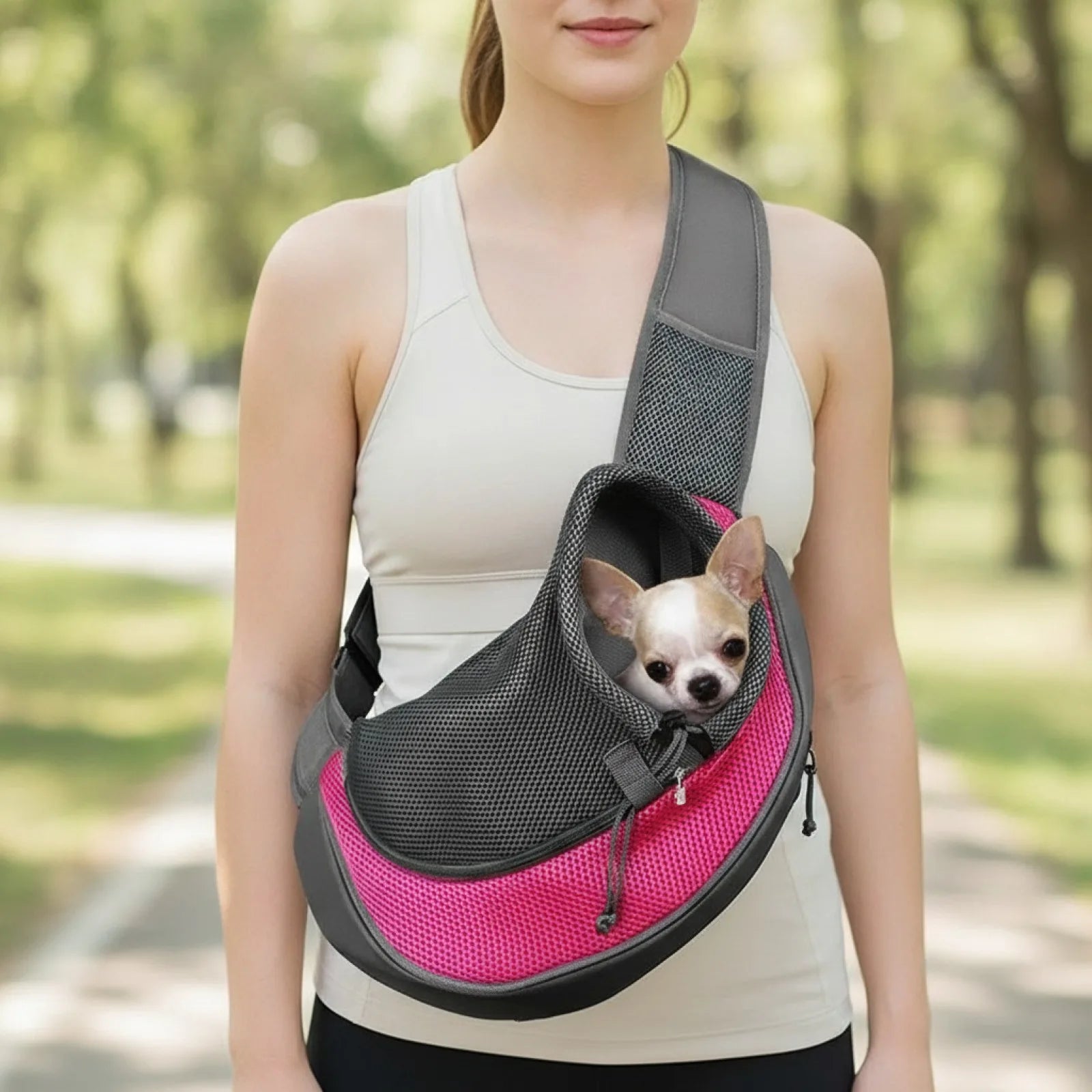 Sac à Dos Respirant pour Chien (jusqu'à 20kg)