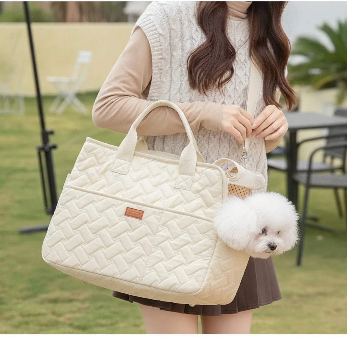 Sac de Transport Respirant pour Petit Chien & Chat