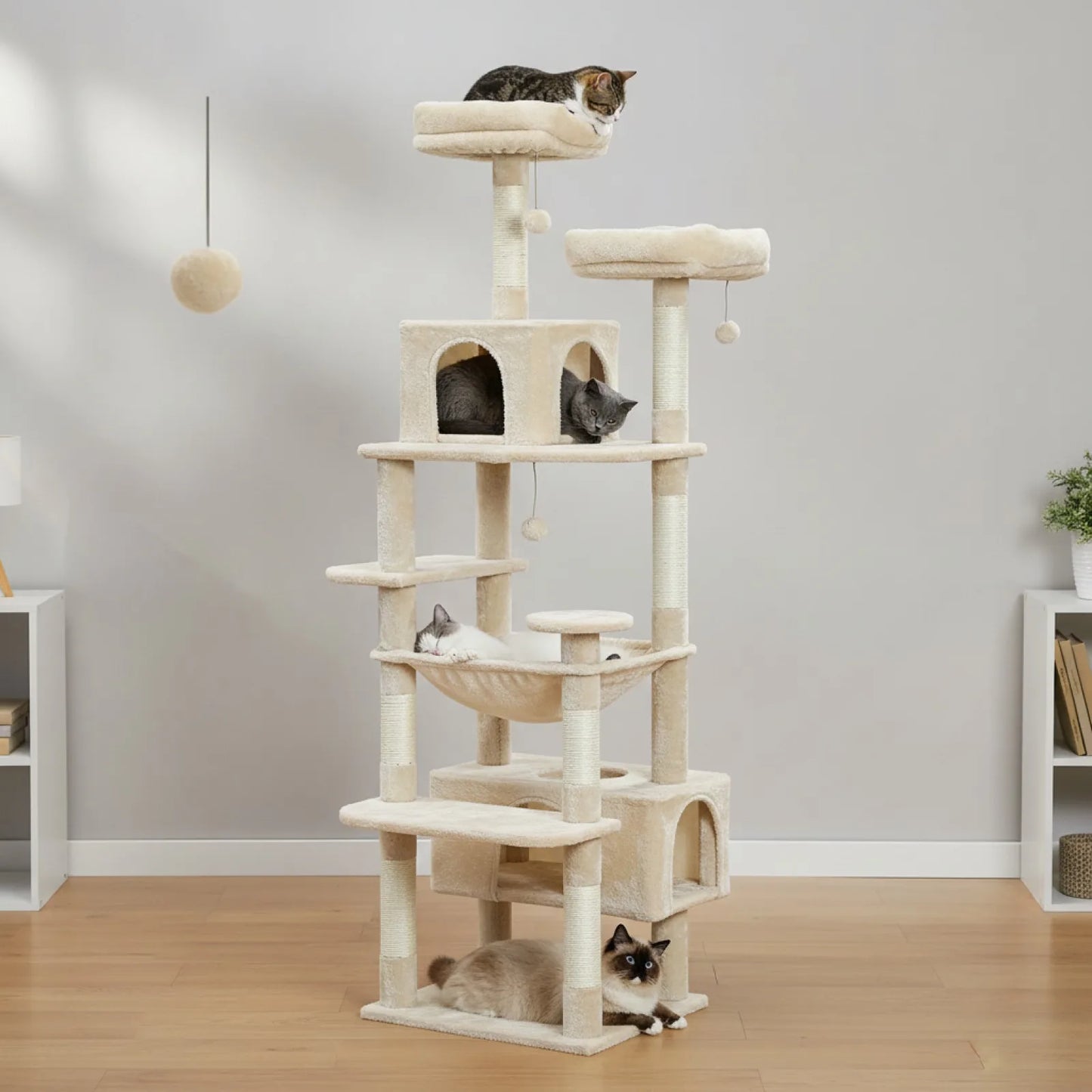 Arbre à Chat Grand Modèle : L'Éden des Grands Félins