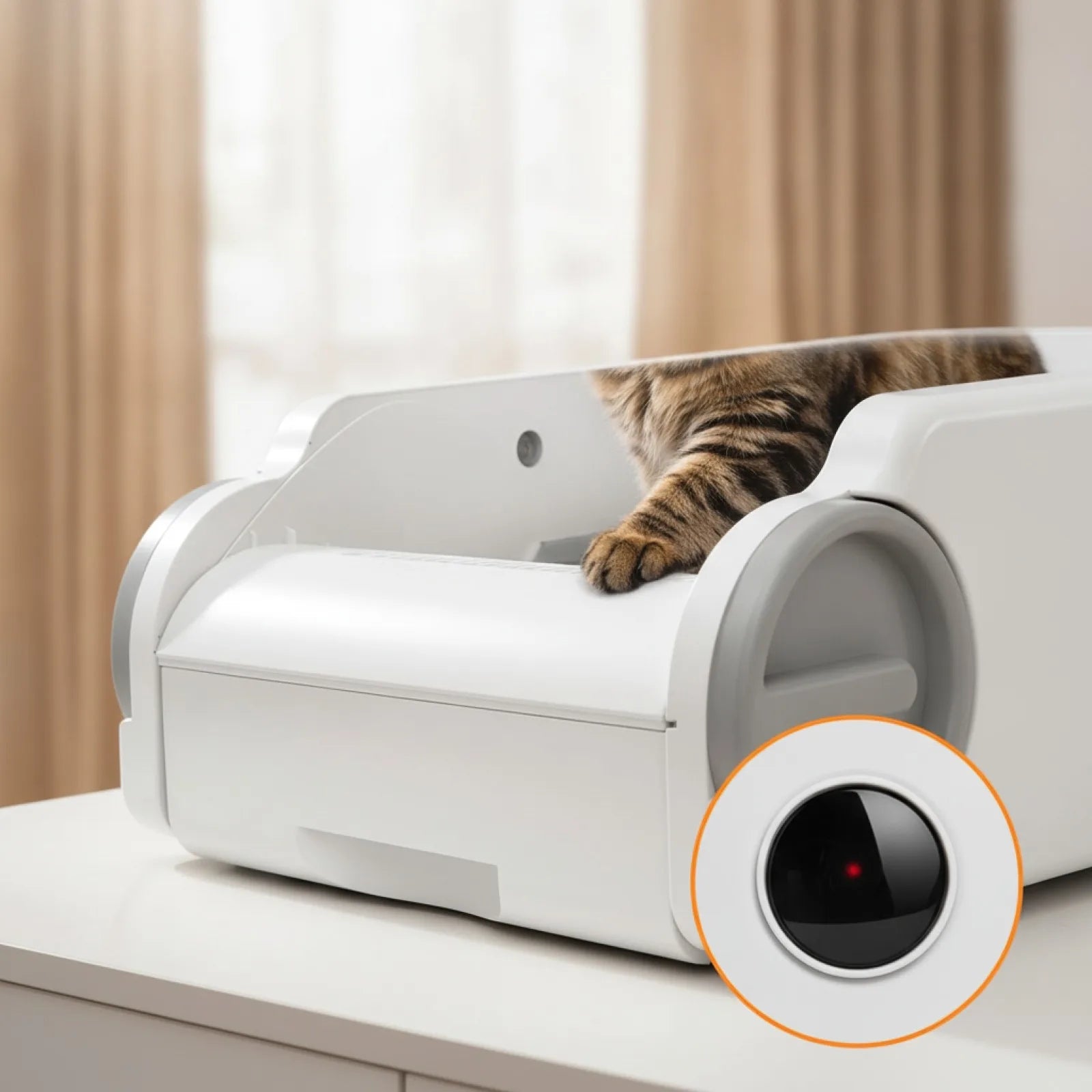 Pokpaw CL27 : Litière Automatique Connectée pour Chat