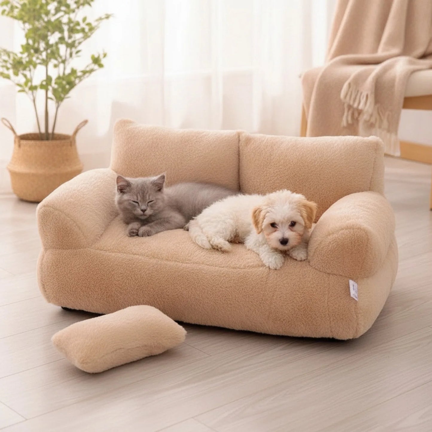 Canapé Lit Douillet pour Chat & Petit Chien