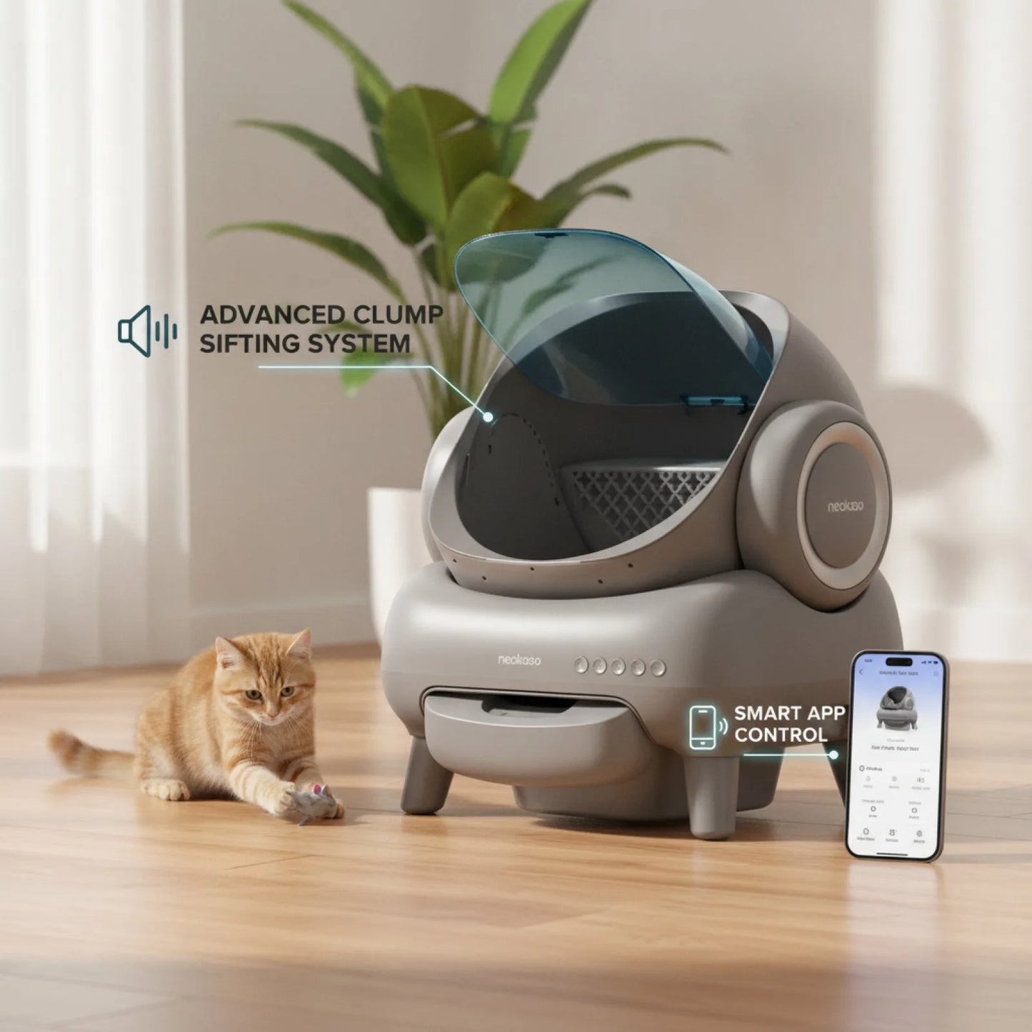 Neakasa M1 : Litière Auto-Nettoyante Intelligente