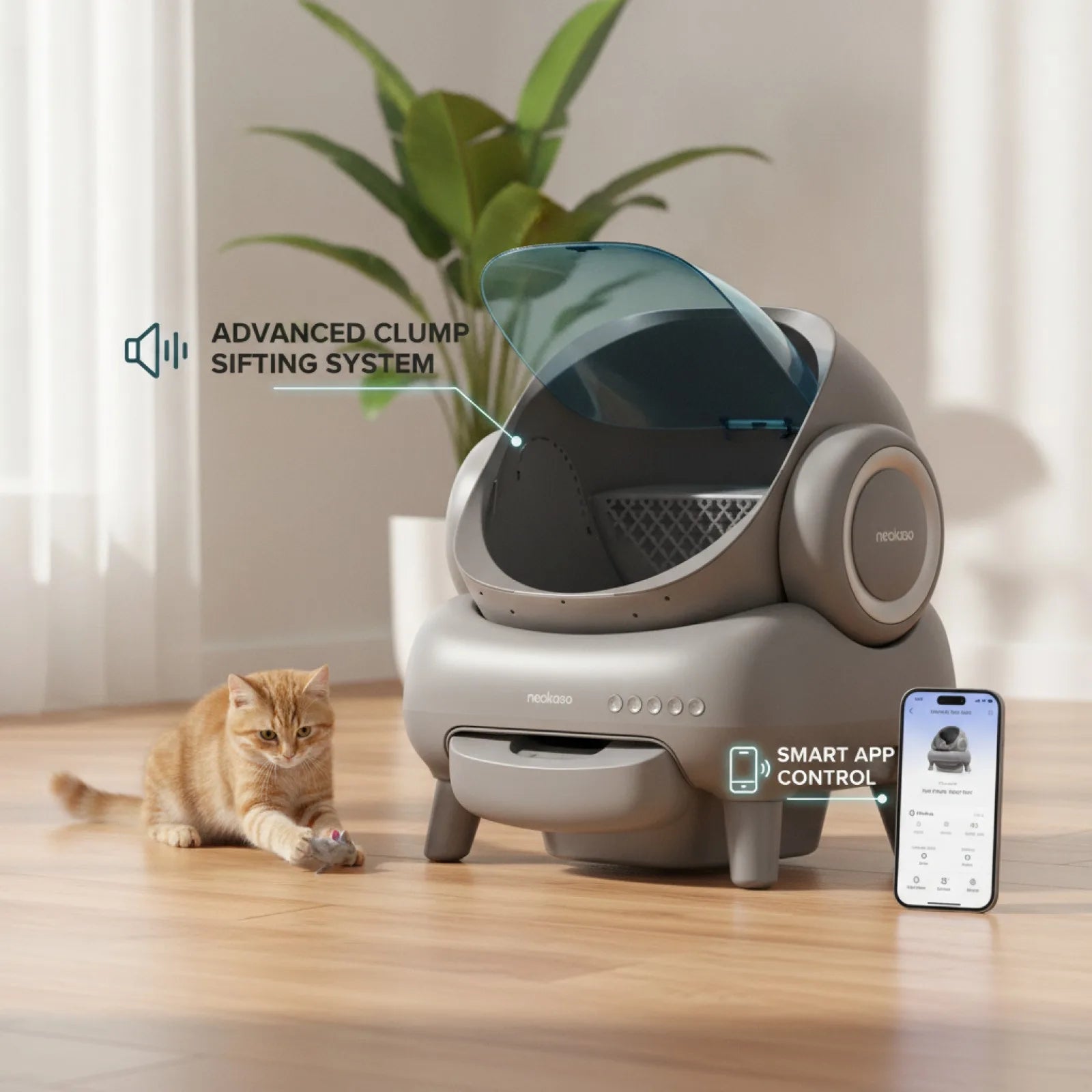 Neakasa M1 : Litière Auto-Nettoyante Intelligente