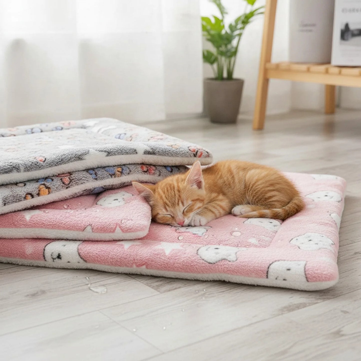 Coussin Chauffant Ultra-Doux pour Animaux