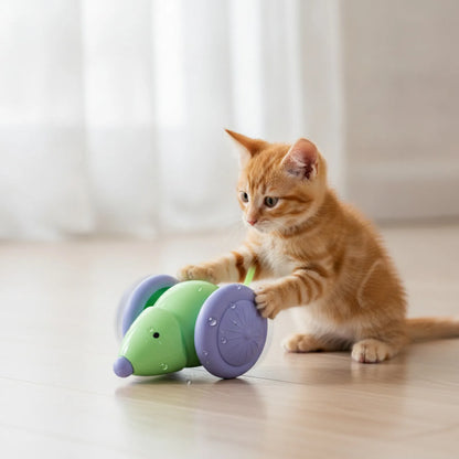 Souris Électrique Interactive pour Chat