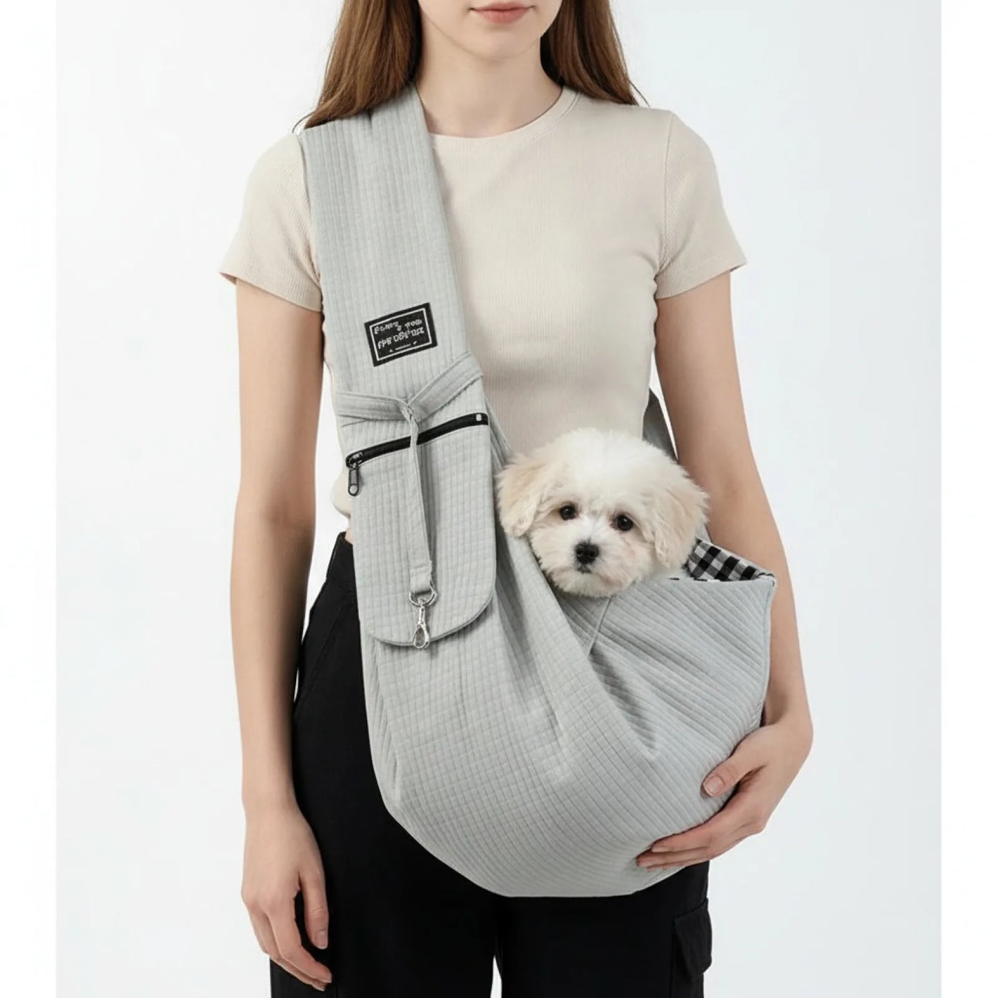 Sac Bandoulière Respirant pour Petit Chien & Chat